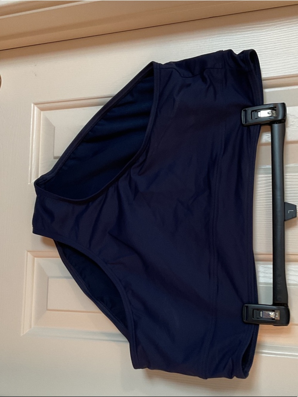 Lands' End Navy Blue One-Piece Swimsuit